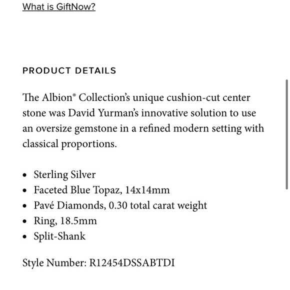 David Yurman Albion ring - Picture 9 of 11